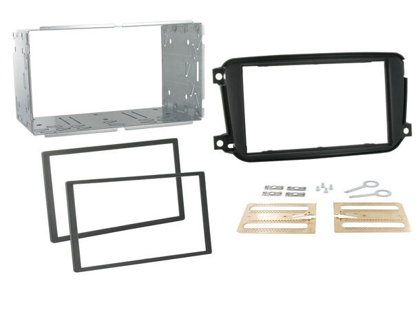 Connects2 Premium monteringskit 2-DIN Smart For Two (2010 - 2016) m/Navigasjon